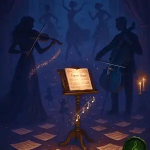 Cover Image of Warlock's Danse Basse from his Capriol Suite for Violin and cello duet Sheet Music