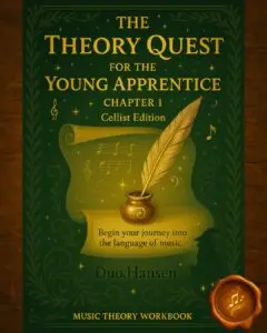 Product Cover of Theory Quest Volume 1 for Cello