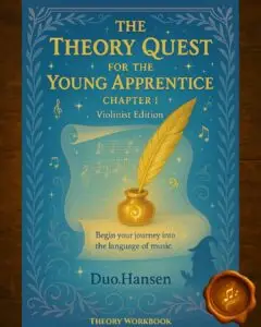 Product Cover of Theory Quest Volume 1 for Violin