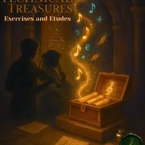 Cover Image of Technical Treasures - Exercises and Etudes for Violin and Cello