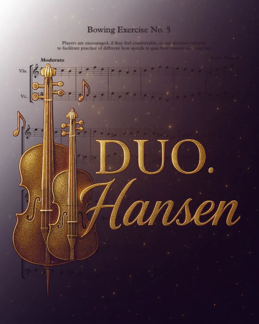 preview image of sevcik bowing etude duet