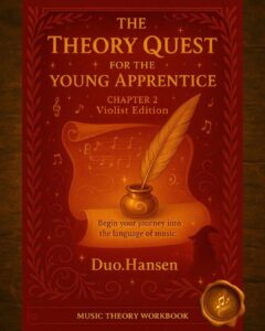 Cover image of theory quest chapter 2 for viola