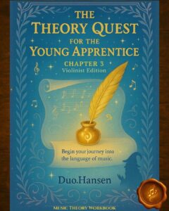 Cover Image of Theory Quest for Violin Chapter 3