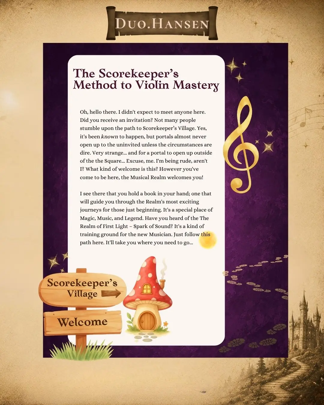The Scorekeeper's Method for Violin Mastery - Book 1 Early Beginner *PREORDER* - Image 2