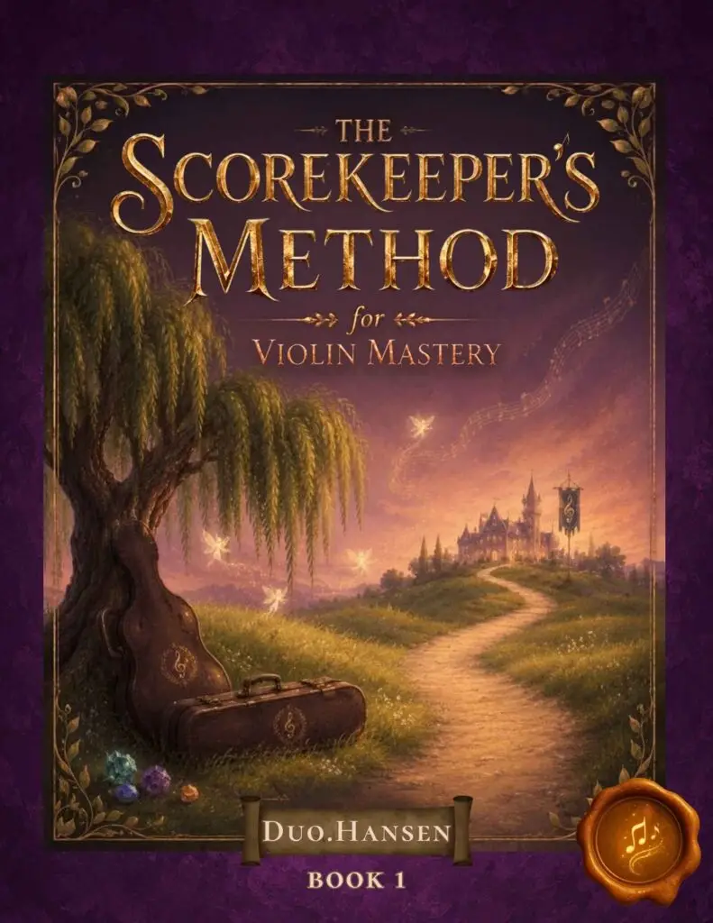 The Scorekeeper's Method for Violin Mastery Level 1 Cover Image