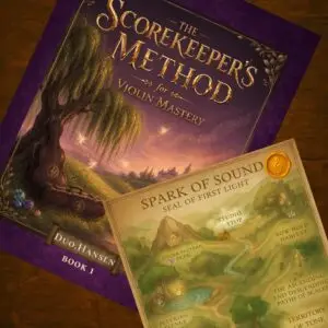 Scorekeeper's Method for Violin Mastery + Milestone Map Bundle (Level 1)