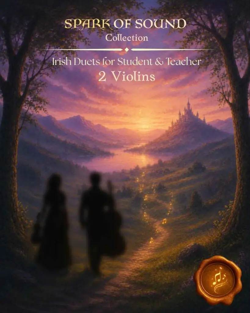 Cover Image of The Spark of Sound Irish Duet collection