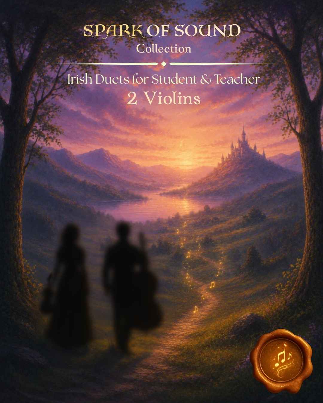 Cover Image of The Spark of Sound Irish Duet collection